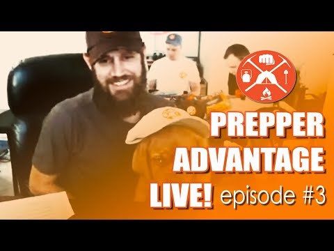 Prepper Advantage LIVE! Episode 3: 5 Gallons of Fire Starter Giveaway