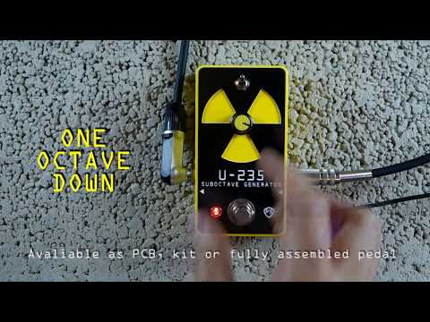 Parasit Studio U-235 Analog PLL Suboctave Generator – Boutique DIY – Industrial Relic Finish image 10