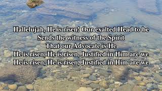 Hallelujah, He is Risen- Christian Hymn Song with Lyric