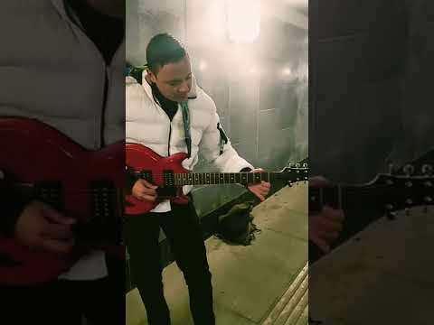 Moscow metro electric guitar in greek style🤟🔥😎