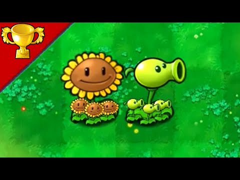 PVZ1: What happens❓❗ Plants have three babies ❗❗❗ - HARD MODE MOD