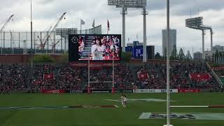 Little Glee Monster『Jupiter』秩父宮ラグビー場 サンウルブズ戦（2018/04/14）