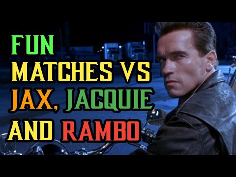 Fun Matches VS Jax, Jacquie and Rambo | Terminator High Level KL Ranked Gameplay | Mortal Kombat 11