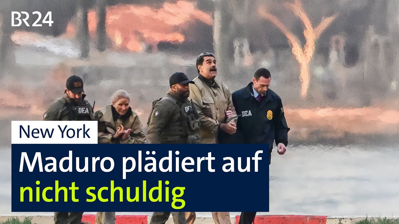 New York: Maduro plädiert auf nicht schuldig | BR24