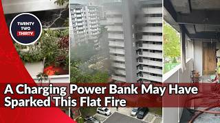 Simei Flat Fire Likely Started by Charging Power Bank, 10 Residents Evacuated