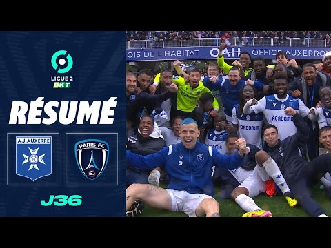 AJ Association de la Jeunesse Auxerre 2-0 FC Paris