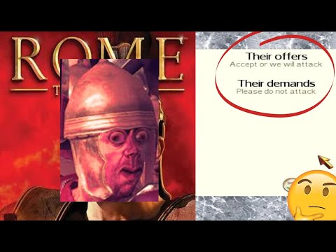 Rome Total War Diplomacy - Why You Be Like This? - Rome Total War Remastered Diplomacy