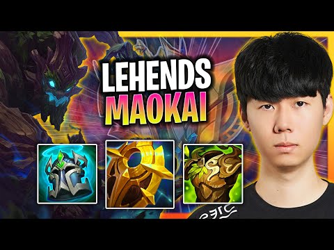 LEHENDS IS A BEAST WITH MAOKAI SUPPORT! | GEN Lehends Plays Maokai Support vs Rell!  Season 2024