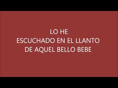 SU DULCE VOZ  con letra