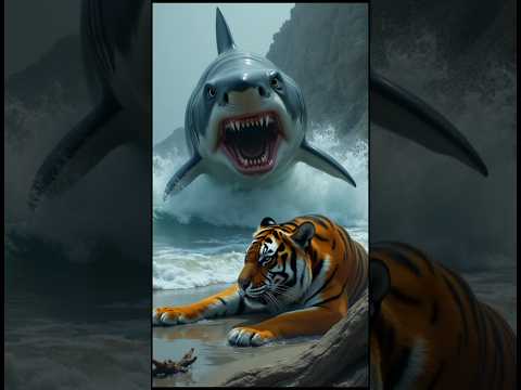 Shark vs tiger vs lion.