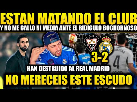 I EXPLODE AFTER REAL MADRID'S HISTORIC RIDICULOUS PERFORMANCE AGAINST ALBACETE! THEY'VE DESTROYED...
