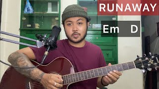Download lagu Chord Gampang (RUNAWAY - Aurora) Arya Nara (Tutorial Gitar) Pemula mp3