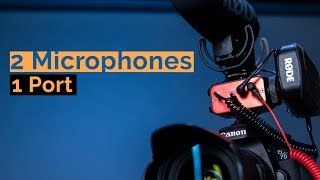 How to Connect 2 Microphones to 1 Camera