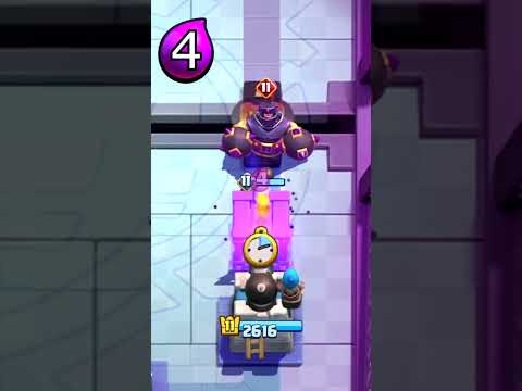 FULLY COUNTER EVOLVED MEGA KNIGHT WITH EVERY ELIXIR! #clashroyale #shorts