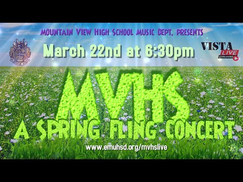 MVHS Choir Spring Fling Concert 2022