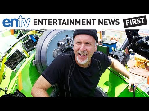 JAMES CAMERON TWEETS FROM BOTTOM OF OCEAN: Cameron Set Record For Deepest Solo Dive in Ocean: ENTV