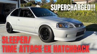&quot;Silent Beast Unleashed: Supercharged EK Civic Time Attack Build&quot;