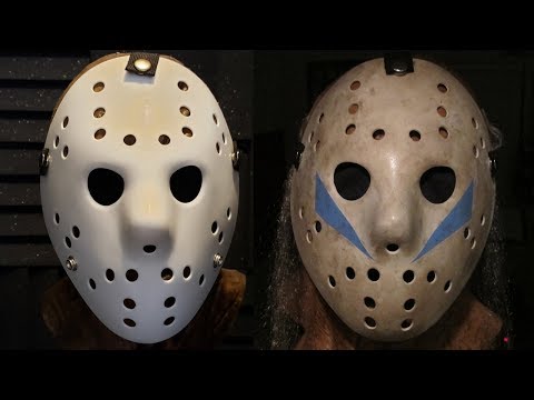 How to Make a Friday The 13th Part 5 Jason Mask - DIY Painting Tutorial