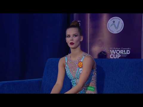 Ekaterina Selezneva - Hoop Final - WC Tashkent 2018