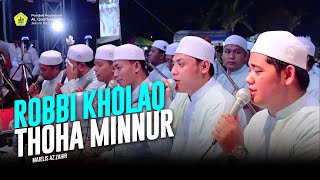 Download lagu Terbaru Versi Nada India ‼️ Robbi Kholaq Thoha Minnur - Majelis Az Zahir | Lirik & Terjemah mp3