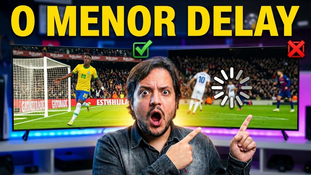 Globo, Cazé TV ou Sky? Qual transmissão tem MENOS DELAY? O Ranking Definitivo