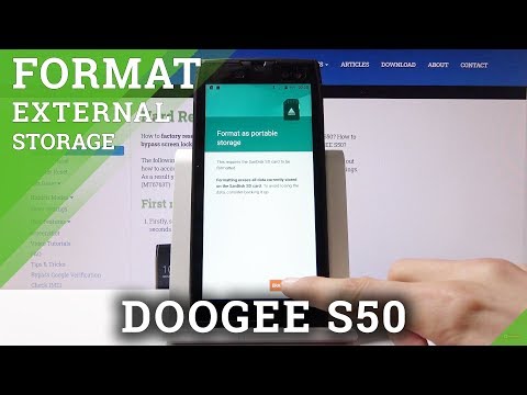 How to Format SD Card in DOOGEE S50 – Restore Memory Card Defaults