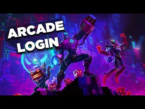 Arcade Battle Boss Login Screen & Music - League of Legends