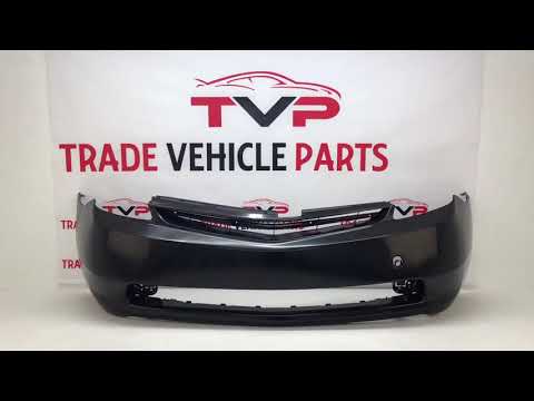 Fits Toyota Prius 2003-2009 Front Bumper Mat Black No Pdc Or Washer Holes video