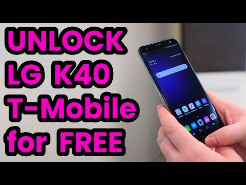 🥇 SIM Unlock LG K40, T-Mobile, metroPCS by Device Unlock