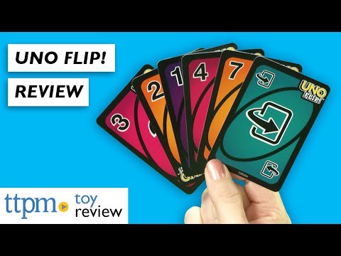 Mattel UNO žaidimas su dvipusėmis kortomis, GDR44 video