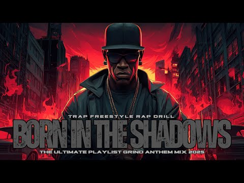 Born in the shadows : The Ultimate Playlist Grind Anthem Mix 2025 | Trap, Freestyle Rap, Drill
