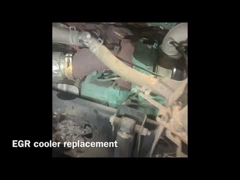 VOLVO D13 EGR COOLER REPLACEMENT