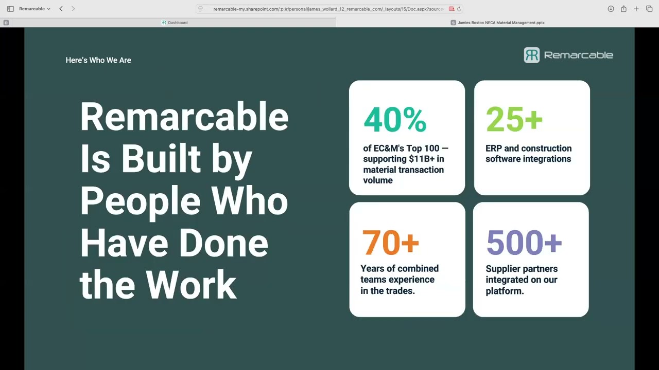 INDUSTRY :30 WEBINAR - "TAKE CONTROL OF YOUR MATERIAL"