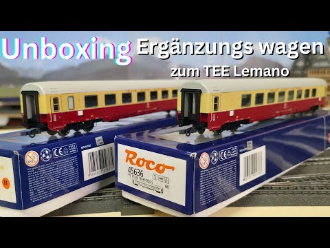 Unboxing:  FS TEE Ergänzungswagen zum TEE Lemano / Mediolanum
