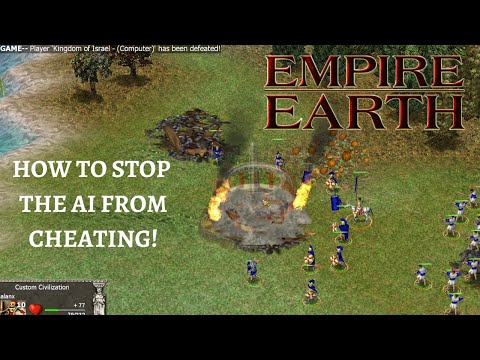 Empire Earth - How to Stop the AI from Cheating in Random Maps
