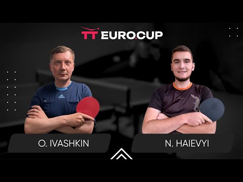 15:30 Oleksandr Ivashkin - Nazarii Haievyi 07.09.2024 TT Euro.Cup Ukraine Master. TABLE 3