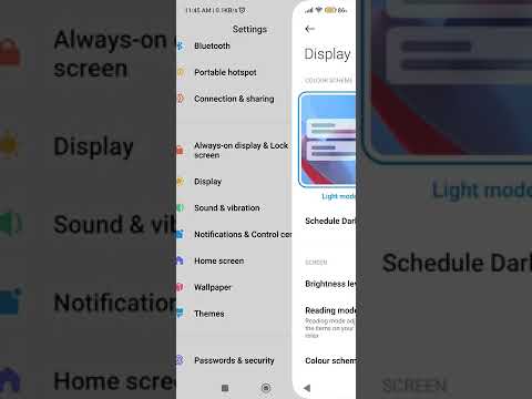 How To Reading Mode Setting Inow To Enable Reading Mode In Xiaomi 12T,