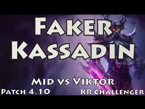 SKT T1 Faker Kassadin vs Viktor | 30 Kills, 30 Assists, 30 Minutes!