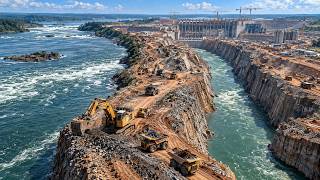 Como Gigantes de Aço Construíram a Usina Hidrelétrica de Itaipu no Rio Paraná