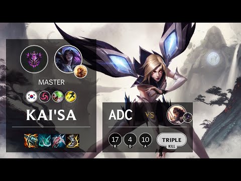 Kai'Sa ADC vs Samira - KR Master Patch 11.13