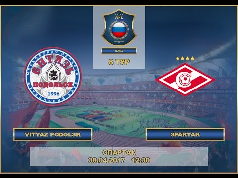 AFL17. Russia. Premier League. Day 8. Vityaz - Spartak