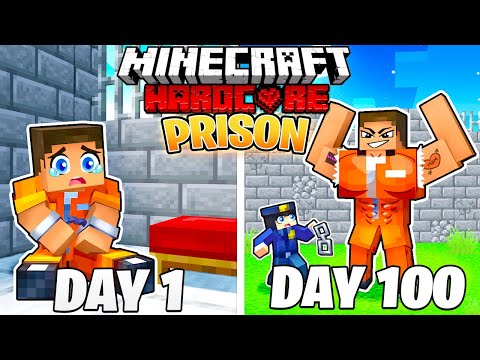 Bronzo - I Survived 100 DAYS as a PRISONER in MINECRAFT!