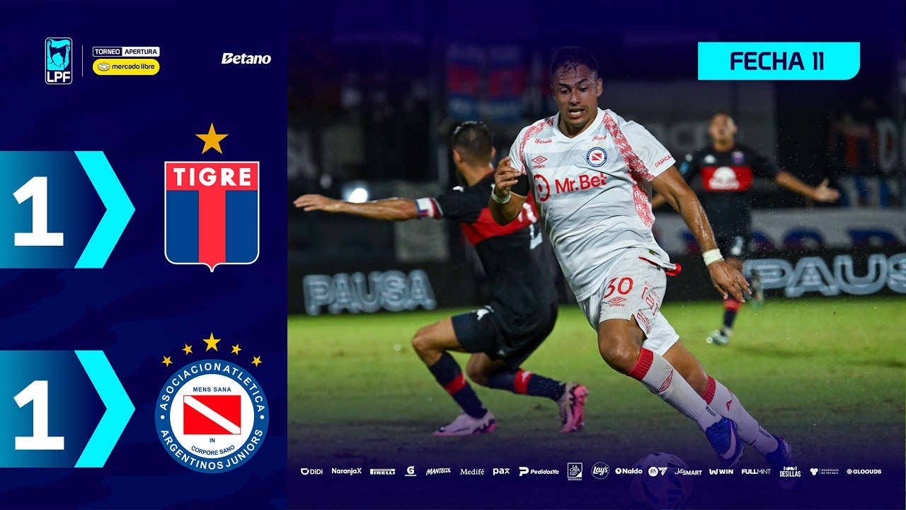 Tigre vs Argentinos Juniors Highlights