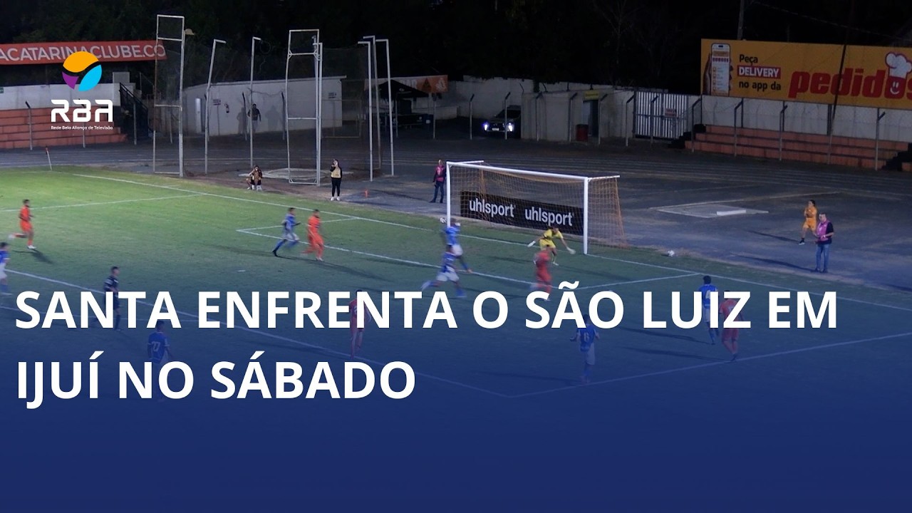 Santa chega a Ijuí após viagem longa e se prepara para duelo pela Série D