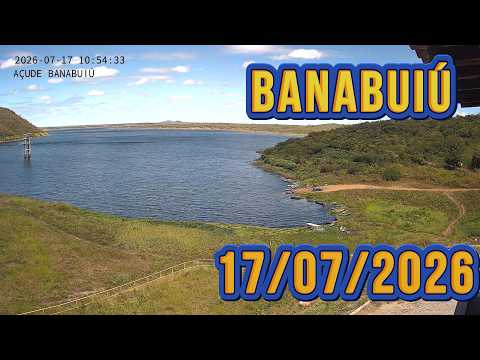 AÇUDE BANABUIÚ DADOS ATUALIZADOS 17/07/2026 CEARÁ