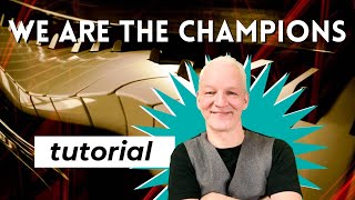 We Are The Champions piano tutorial