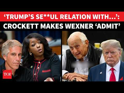 ‘Trump Had ’S** With…’: Les Wexner’s Shocking Response To Jasmine Crockett’s Blunt Question