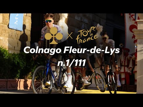 Colnago Fleur-de-Lys n.1/111 with Tadej Pogacar - Grand Départ Tour de France 2024