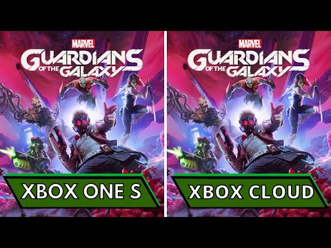 Guardians of the Galaxy Comparison (Xbox One S vs Xbox Cloud Gaming)