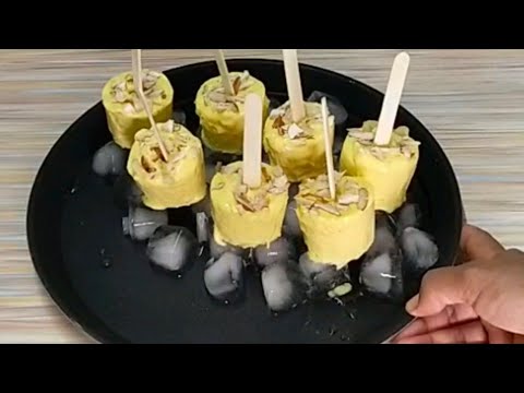 #mango kulfi without 🔥 fire ( bina aag ke bani huyi )